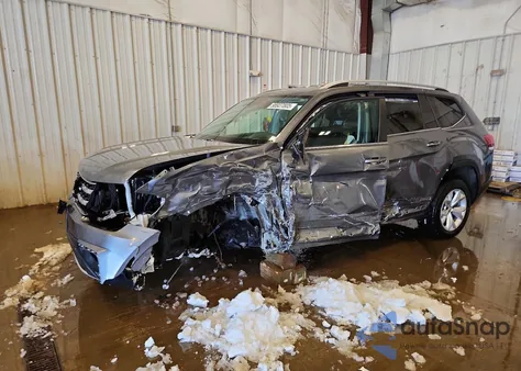 2019 Volkswagen Atlas Se from USA, damaged, VIN 1V2UR2CA2KC560724